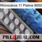 Rhinocéros 11 Platine 9000 34